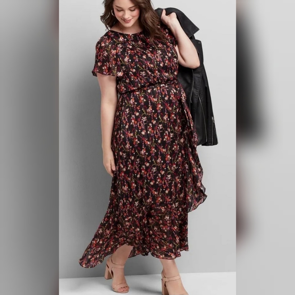Lane Bryant Floral Maxi Dress